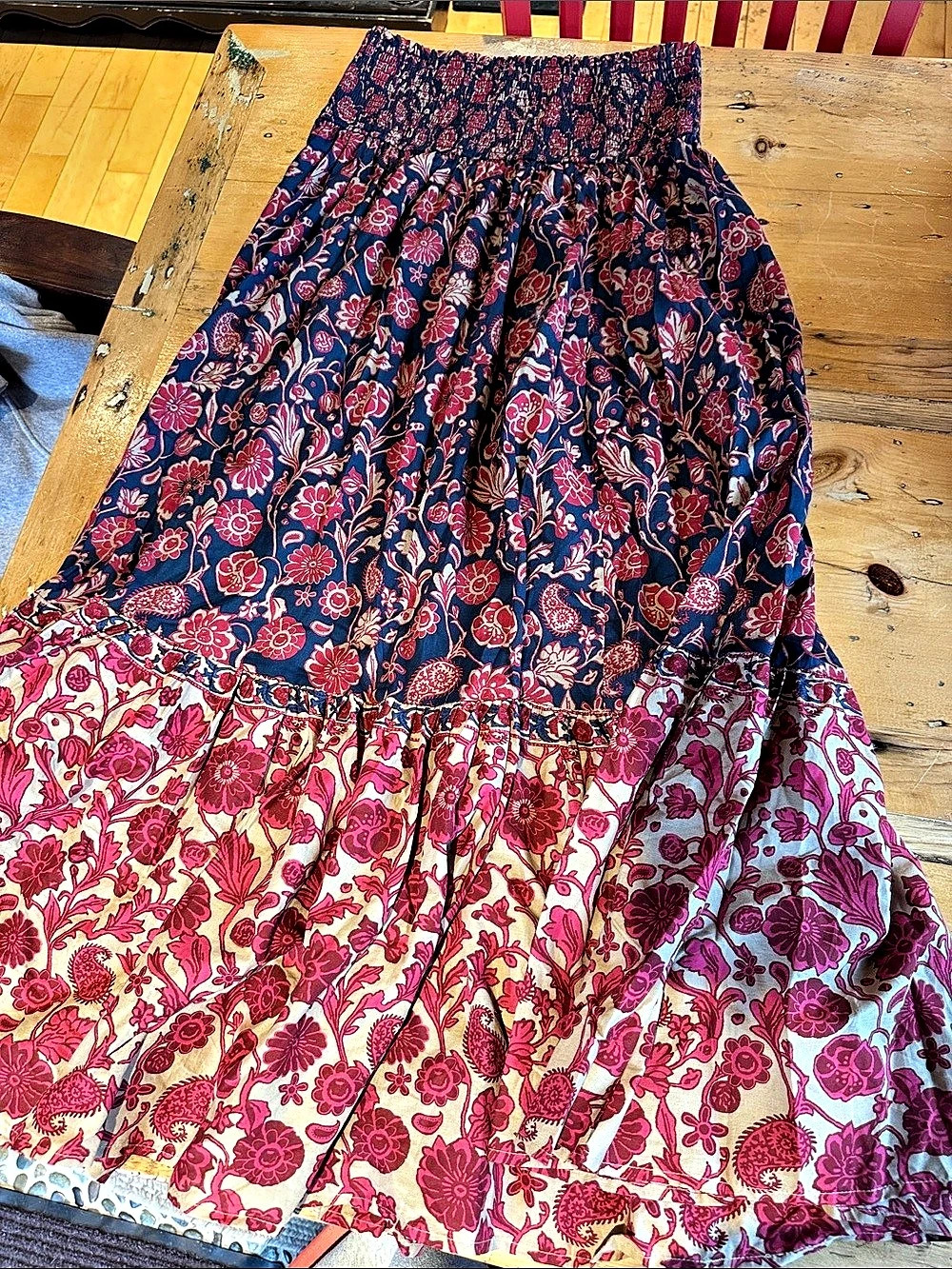 Floral Maxi Skirt